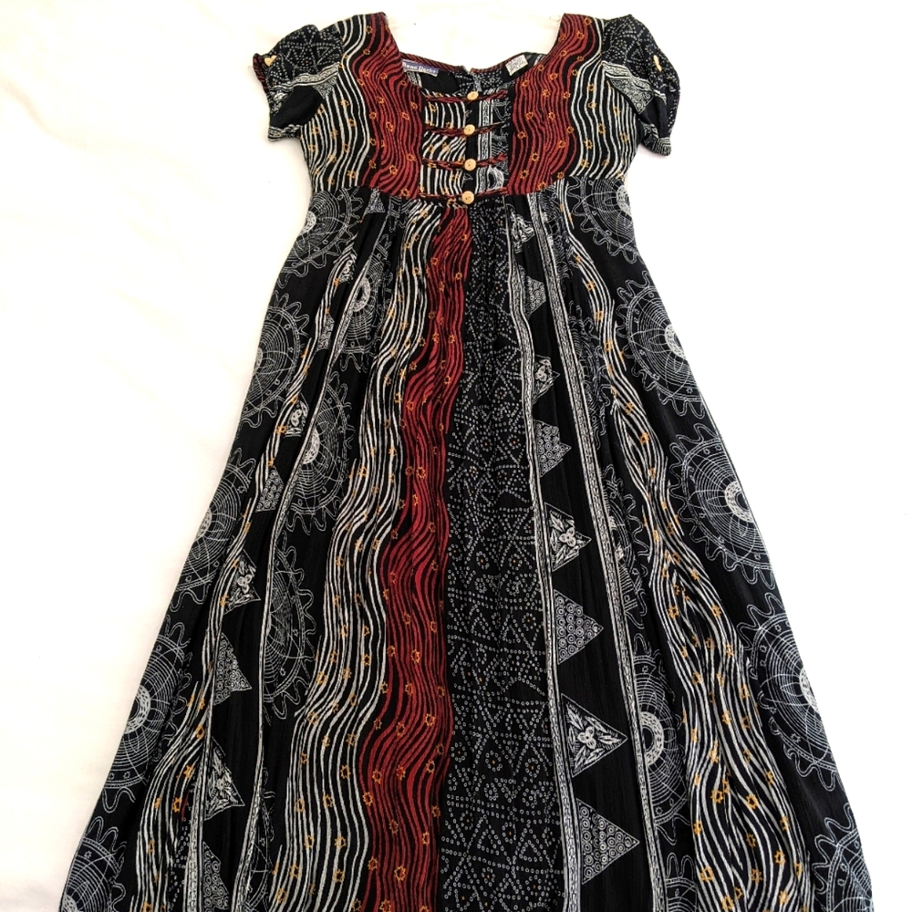 Boho maxi dress